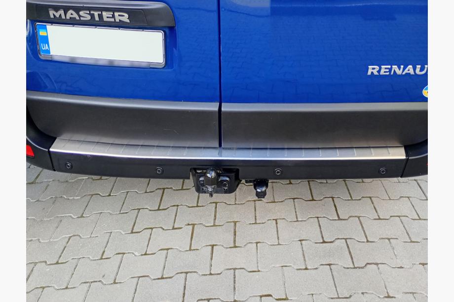 Nissan NV400 2010-2024 Protezione paraurti posteriore acciaio inox Foto 9