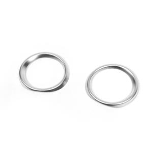Coperture per fendinebbia (2 pz, acciaio inox) foto 4