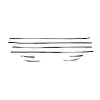 Set modanature inferiori porta (8 pz, acciaio inox) Toyota Corolla 2019- foto 2