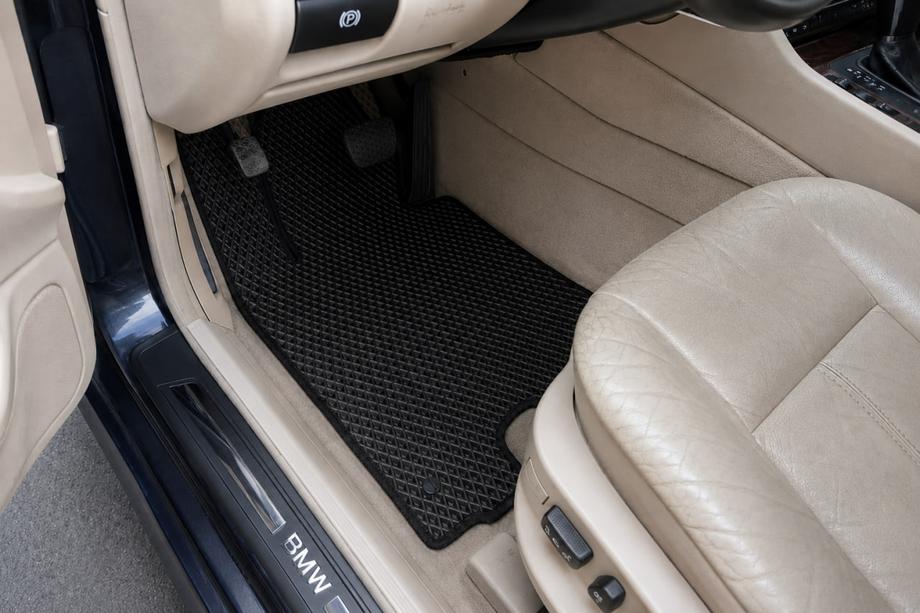 BMW 7 Series E38 1994-2001 Tappetini EVA, Neri Image