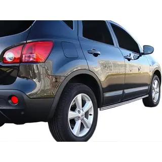 Tubi Laterali Doppi (2 pz, Acciaio Inox) Nissan Qashqai 2010-2014 foto 2
