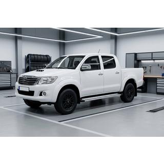 Pedane Laterali Maya V4 (2 pz, Alluminio) Toyota Hilux 2006-2015 foto 1