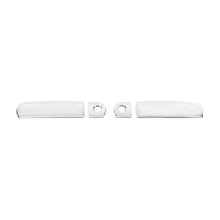 Coperture Maniglie Cromate (2 pz, Acciaio Inox) Audi A3 1996-2003 foto 3