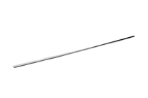 Audi A6 C7 2011-2017 Modanatura cromata sopra targa (2011-2015, Sedan, acciaio inox) foto 3