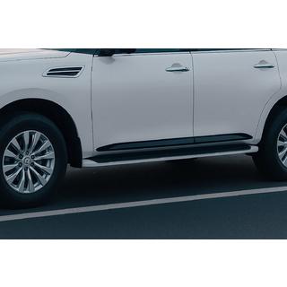 Modanature porte (4 pz, nere) Nissan Patrol Y62 2010-2024 foto 1