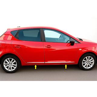 Modanature Porte Cromate (4 pz, Acciaio Inox) Seat Ibiza 2017- foto 1