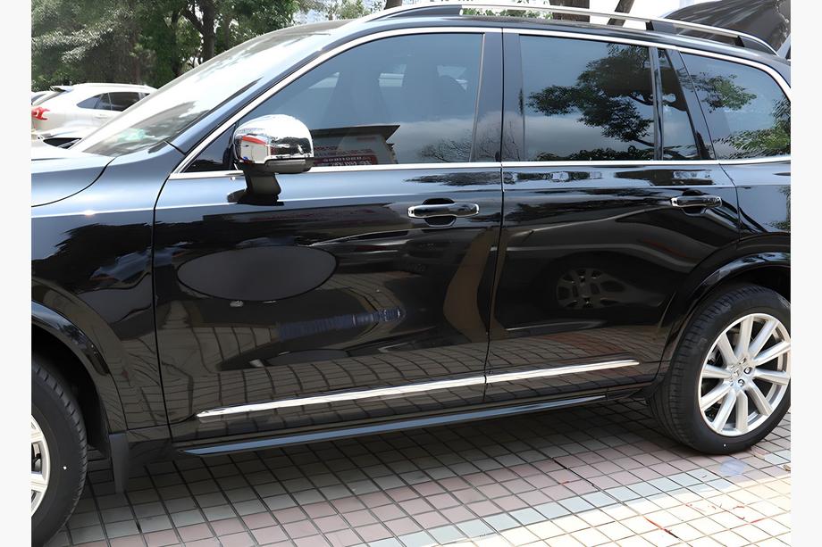 Volvo XC90 2002-2014 Modanature Porte Cromate (4 pz, Acciaio Inox) Image