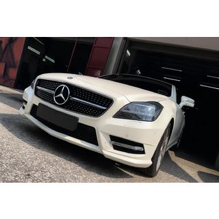 Griglia Anteriore 2011-2014 (Diamond Silver) Mercedes CLS C218 2011-2018 foto 3