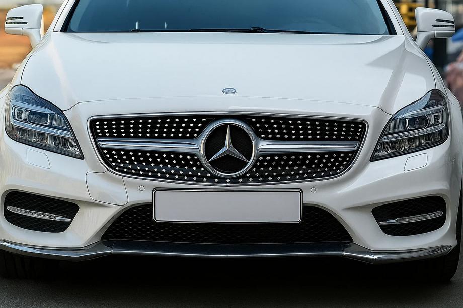 Mercedes CLS C218 2011-2018 Griglia Anteriore 2011-2014 (Diamond Silver) Image