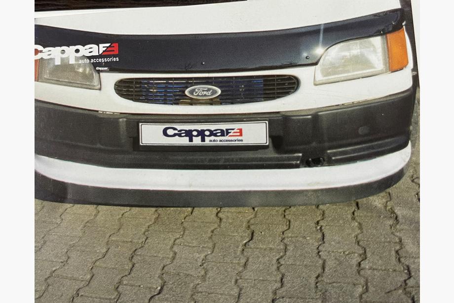 Ford Transit 1991-2000 Lip anteriore paraurti (nero) Foto 2