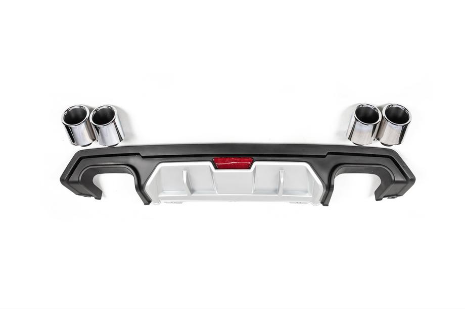 Honda Civic Sedan X 2016-2021 Diffusore paraurti posteriore (Niken, da verniciare) Image