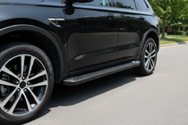 Acura MDX 2013-2020 Pedane Laterali Allmond Black (2 pz, Alluminio) foto 1