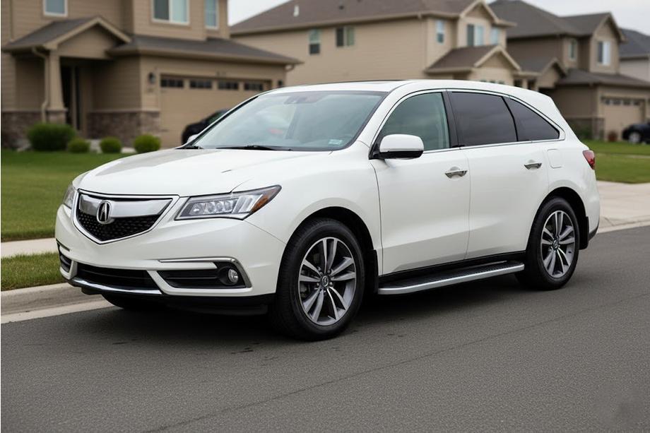 Acura MDX 2013-2020 Pedane Laterali Tayga Grey (2 pz, Alluminio) Image