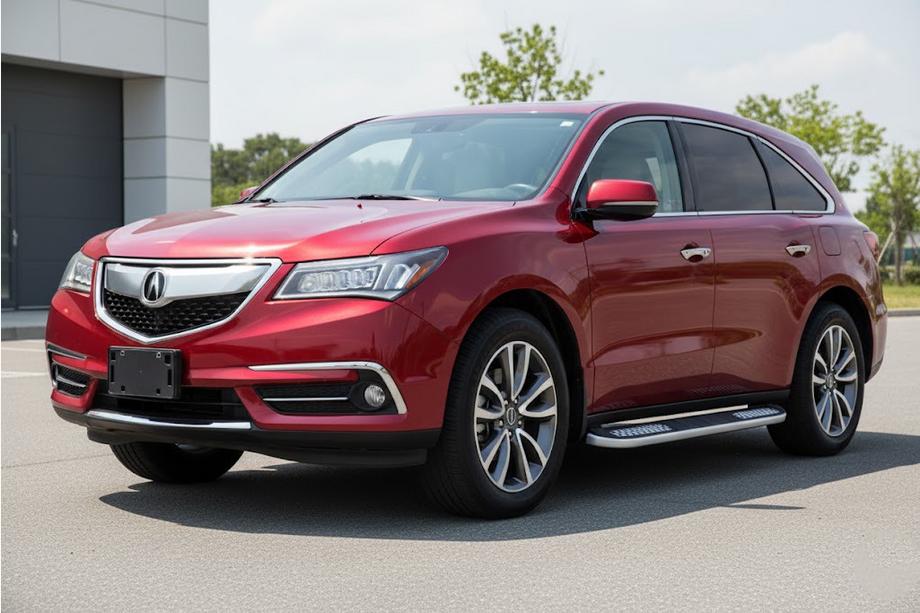 Acura MDX 2013-2020 Pedane Laterali Tayga V2 (2 pz, Alluminio) Image