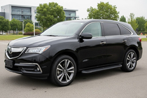 Acura MDX 2013-2020 Pedane Laterali Tayga Black (2 pz, Alluminio) foto 1