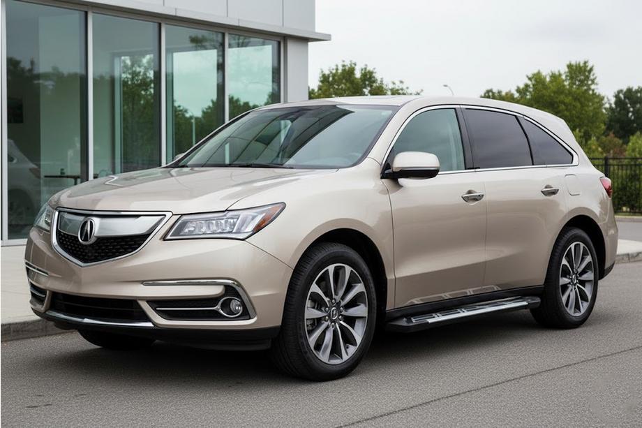 Acura MDX 2013-2020 Pedane Laterali Sunrise (2 pz, Alluminio) Image
