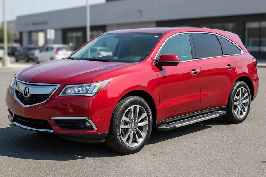 Acura MDX 2013-2020 Pedane Laterali RedLine V1 (2 pz, Alluminio) Image