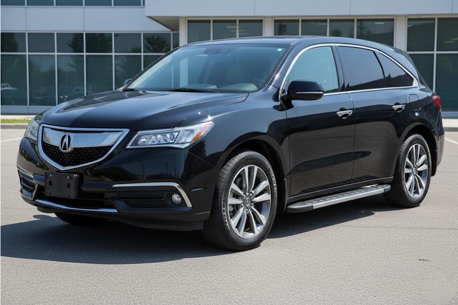 Acura MDX 2013-2020 Pedane Laterali Duru (2 pz, Alluminio) Image