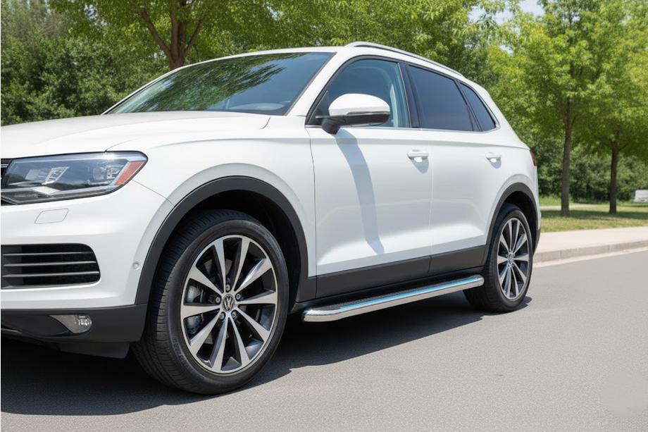 Acura MDX 2013-2020 Pedane Laterali Maydos V2 (2 pz, Alluminio e Acciaio Inox) Image