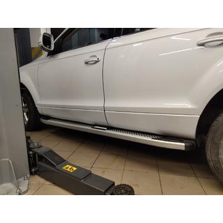 Pedane Laterali Mevsim Grey (2 pz, Alluminio) Audi Q7 2005-2015 foto 2