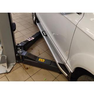 Pedane Laterali Mevsim Grey (2 pz, Alluminio) Audi Q7 2005-2015 foto 1