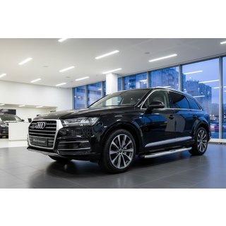 Pedane Laterali Mevsim Grey (2 pz, Alluminio) Audi Q7 2015–2026 foto 1