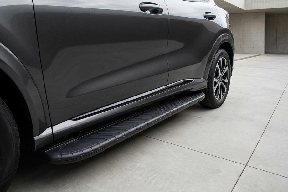Ford Puma 2019- Pedane Laterali Bosphore Black (2 pz, Alluminio) Image