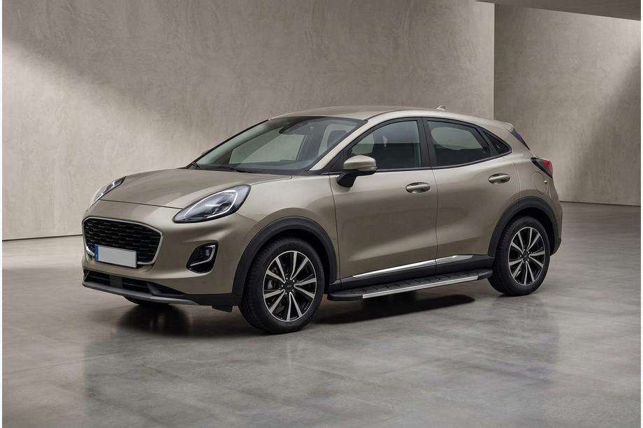 Ford Puma 2019- Pedane Laterali Duru (2 pz, Alluminio) Image