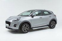 Ford Puma 2019- Pedane Laterali Maya V2 (2 pz, Alluminio) foto 1