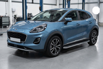 Ford Puma 2019- Pedane Laterali Maydos V1 (2 pz, Alluminio) foto 1