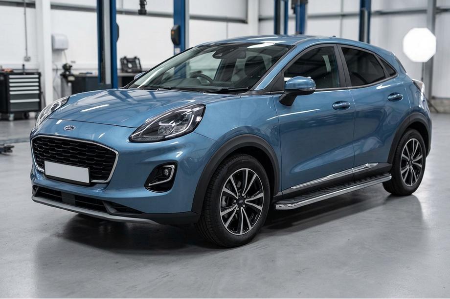 Ford Puma 2019- Pedane Laterali Maydos V1 (2 pz, Alluminio) Image