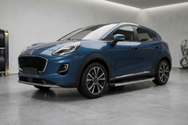 Ford Puma 2019- Pedane Laterali BlackLine (2 pz, Alluminio) foto 1