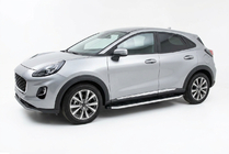 Ford Puma 2019- Pedane Laterali Fullmond (2 pz, Alluminio) foto 1