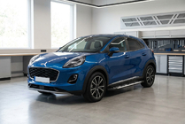 Ford Puma 2019- Pedane Laterali Sunrise (2 pz, Alluminio) foto 1