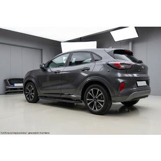 Pedane Laterali Tayga Black (2 pz, Alluminio) foto 1