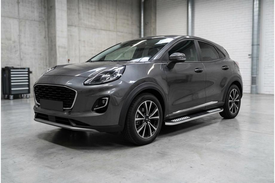 Ford Puma 2019- Pedane Laterali Tayga V2 (2 pz, Alluminio) Image