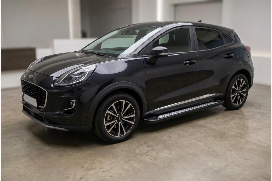 Ford Puma 2019- Pedane Laterali Vision New Black (2 pz, Alluminio) Foto 1
