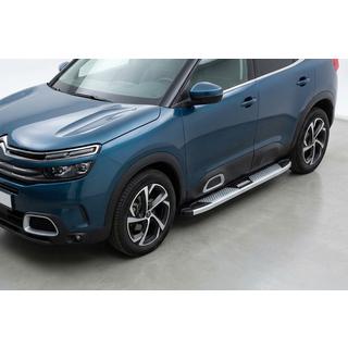 Pedane Laterali Mevsim Grey (2 pz, Alluminio) Citroen C5 Aircross 2017-2025 foto 1
