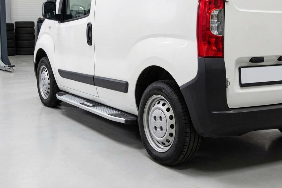 Citroen Nemo 2007-2017 Pedane Laterali Mevsim Grey (2 pz, Alluminio) Foto 1