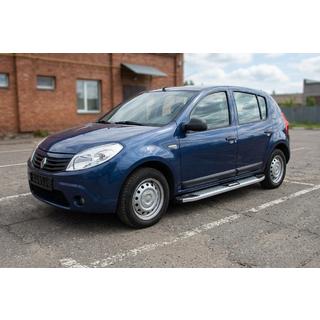 Pedane Laterali Mevsim Grey (2 pz, Alluminio) Dacia Sandero 2007-2013 foto 1