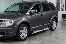 Fiat Freemont 2011-2016 Pedane Laterali Mevsim Grey (2 pz, Alluminio) foto 1