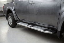 Fiat Fullback 2016- Pedane Laterali Mevsim Grey (2 pz, Alluminio) foto 1