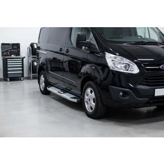 Pedane Laterali Mevsim Grey (2 pz, Alluminio) Ford Custom 2013-2022 foto 1
