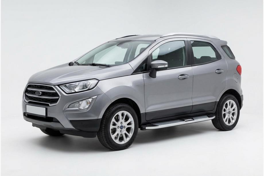 Ford Ecosport 2013-2022 Pedane Laterali Mevsim Grey (2 pz, Alluminio) Foto 1