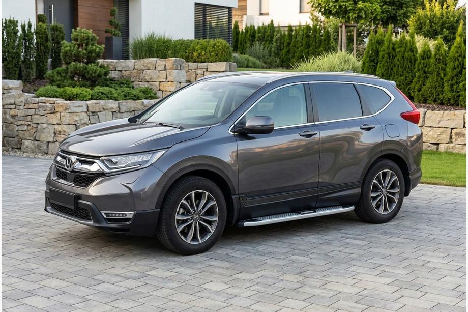 Honda CRV 2017-2022 Pedane Laterali Mevsim Grey (2 pz, Alluminio) Foto 1