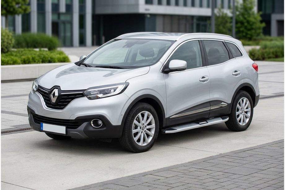 Renault Kadjar 2015-2022 Pedane Laterali Mevsim Grey (2 pz, Alluminio) Image