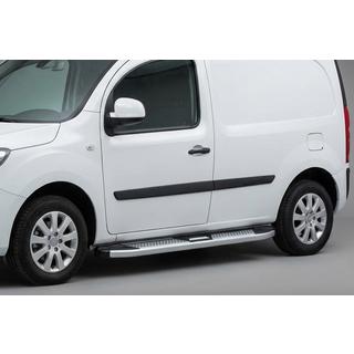 Pedane Laterali Mevsim Grey (2 pz, Alluminio) Renault Kangoo 2008–2020 foto 1