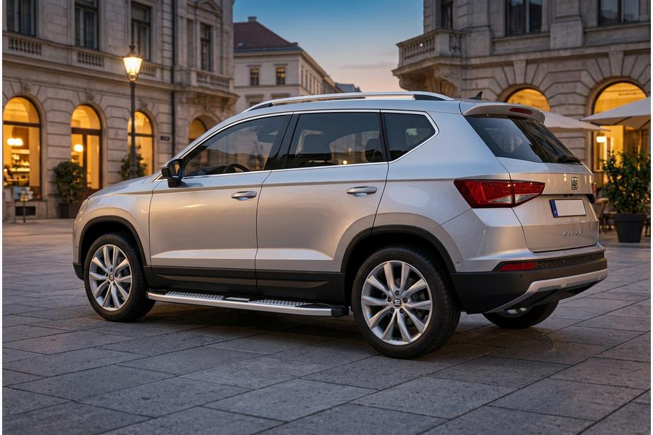 Seat Ateca 2016- Pedane Laterali Mevsim Grey (2 pz, Alluminio) Foto 1