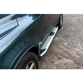 Pedane Laterali Mevsim Grey (2 pz, Alluminio) Volvo XC90 2002-2014 foto 4