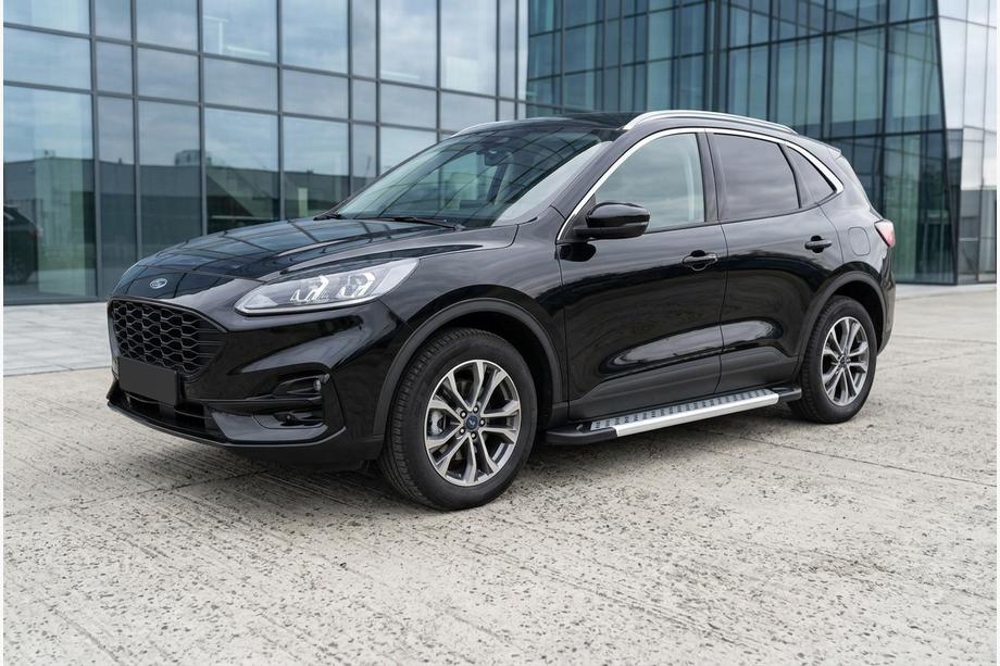 Ford Kuga/Escape 2019- Pedane Laterali Vision New Grey (2 pz, Alluminio) Foto 1